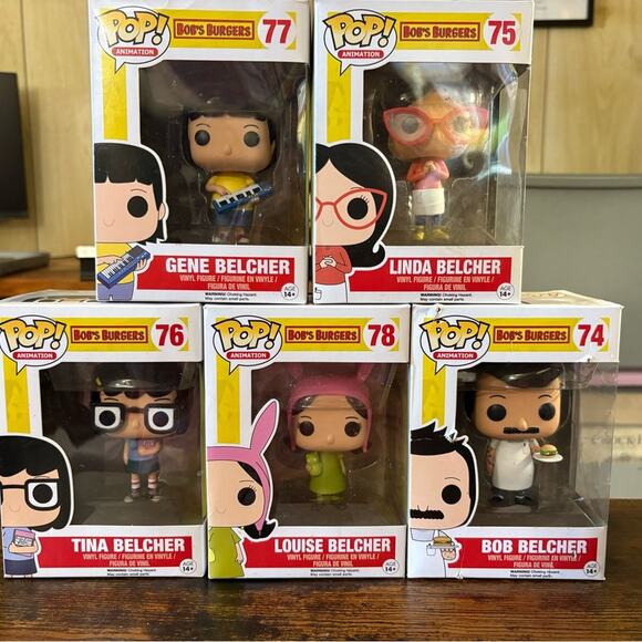 Funko Bob's Burgers Bob Belcher and Family Pop! Vinyl Figure - Picture 1 of 3
